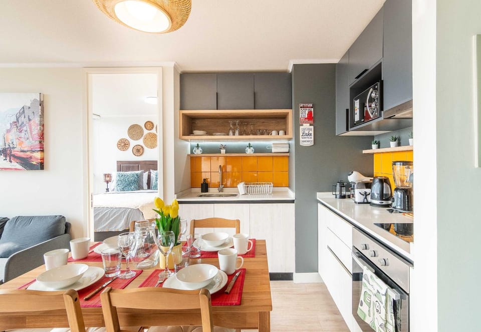 HOM I WIFI I Barrio Italia I Parking I Metro Apartment in Santiago