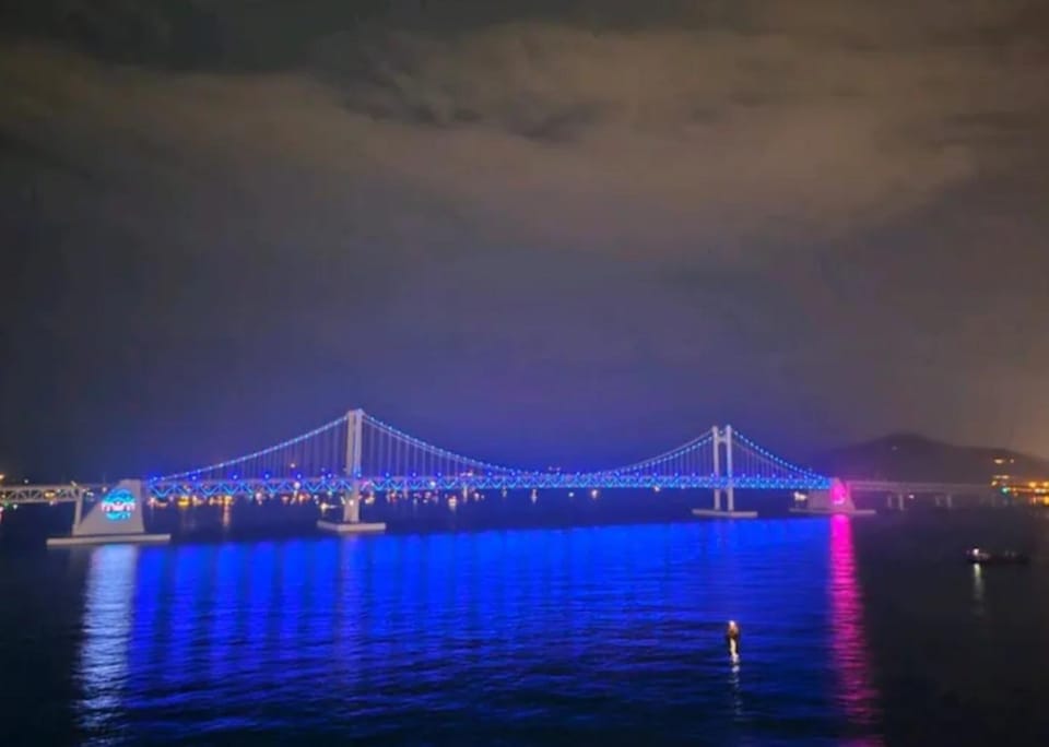 Busan#Gwangalli#광안대교#민락더마컷#핫플#풀오션뷰 Apartment in Busan