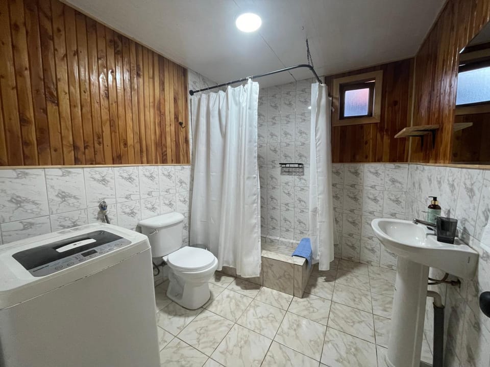 Bathroom, washing machine