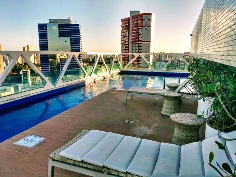 Flat Exclusivo Piscina&Rooftop frente SSA Shopping Apartment in Salvador