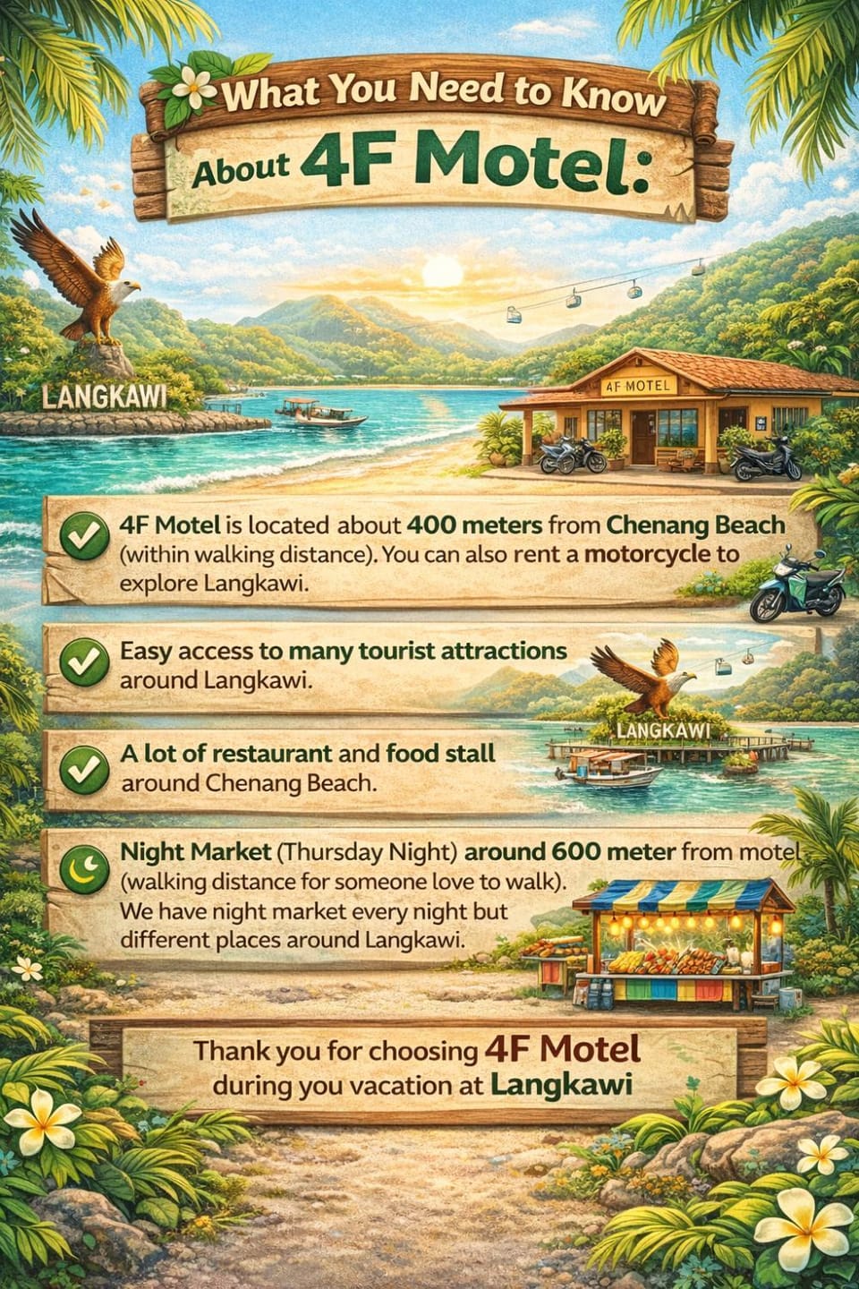 4F Motel and Homestay by LTS Motel in Kedah