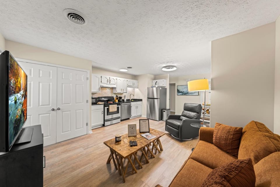 TV and multimedia, Kitchen or kitchenette, Living room, dishwasher, stove