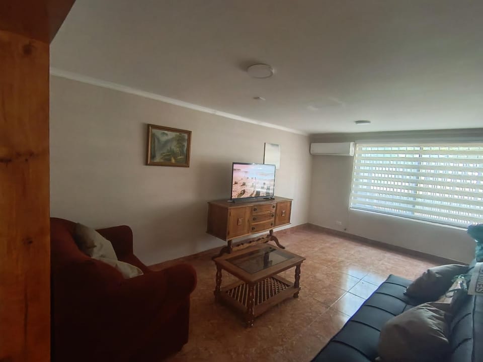 Living room, air conditioner