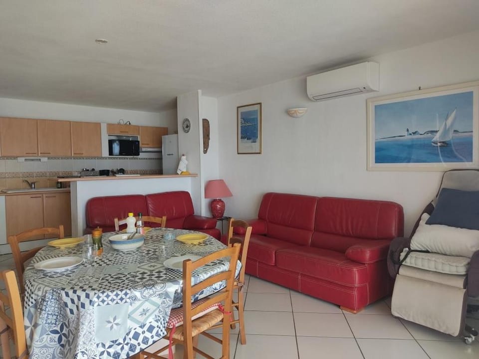 Villa T4 Gruissan avec Vue Mer, Climatisée, 80m2, Plage à 50m, 6 Pers. - FR-1-796-100 Villa in Gruissan