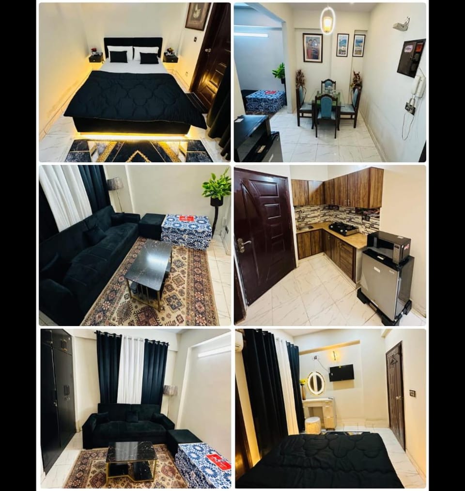 Modern 2-Bed W-lounge & 2 baths "DHA phase 6 KHI" Apartment in Karachi