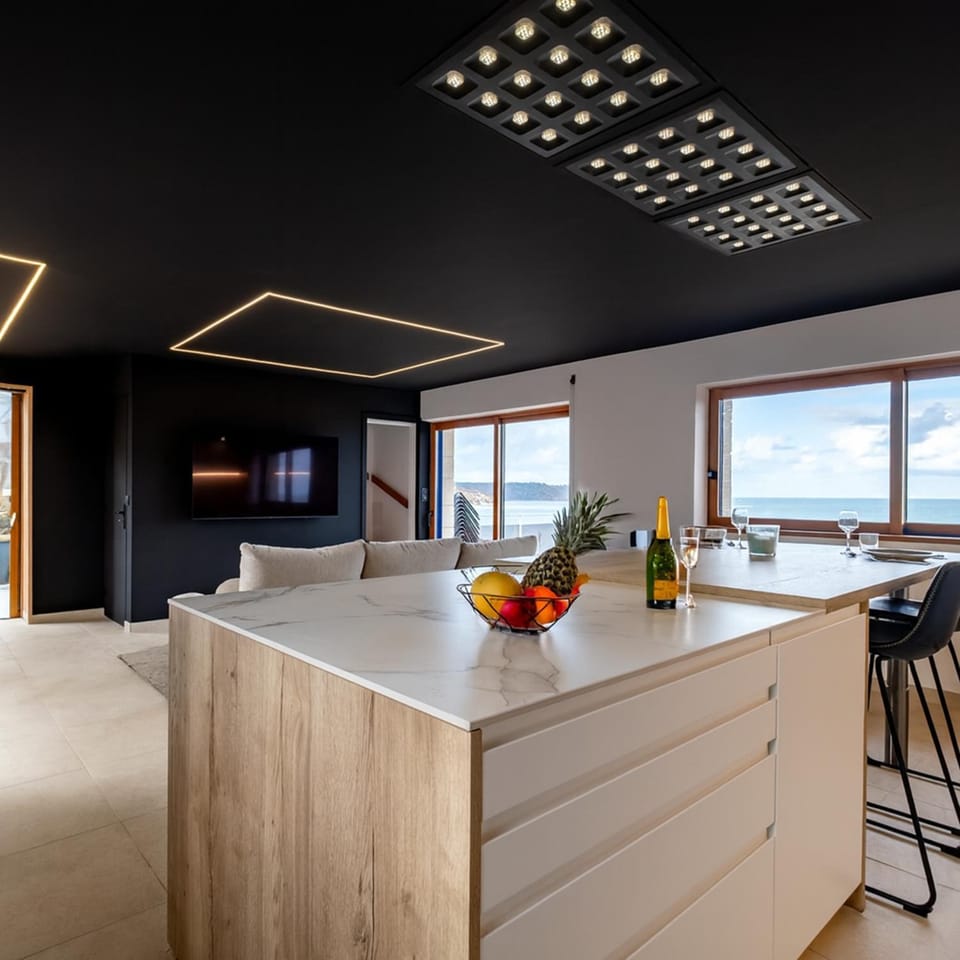 TV and multimedia, Living room, Dining area, Sea view, kitchen