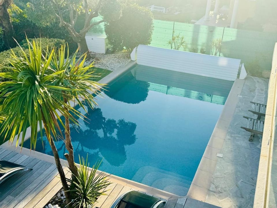 Villa les Amandines 110 m2 swimming pool, sea view air conditioning Villa in Mandelieu-La Napoule