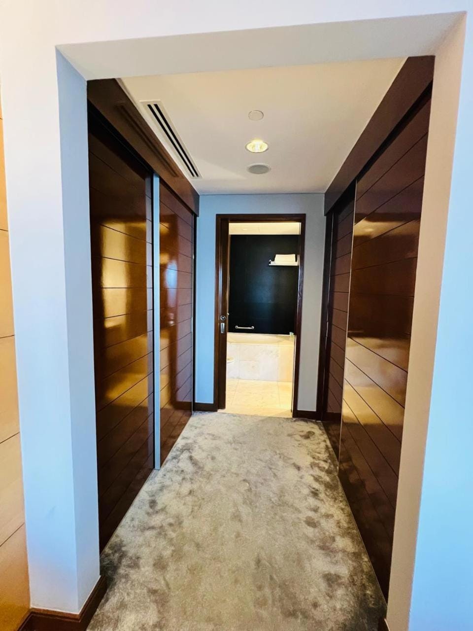 Toilet, wardrobe
