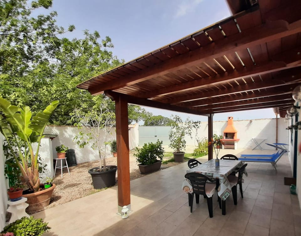 Property building, Patio