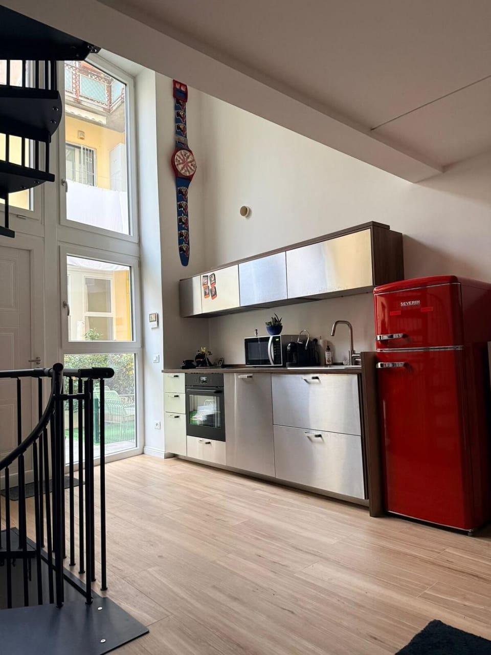 Loft con giardino privato a Milano Apartment in Milan