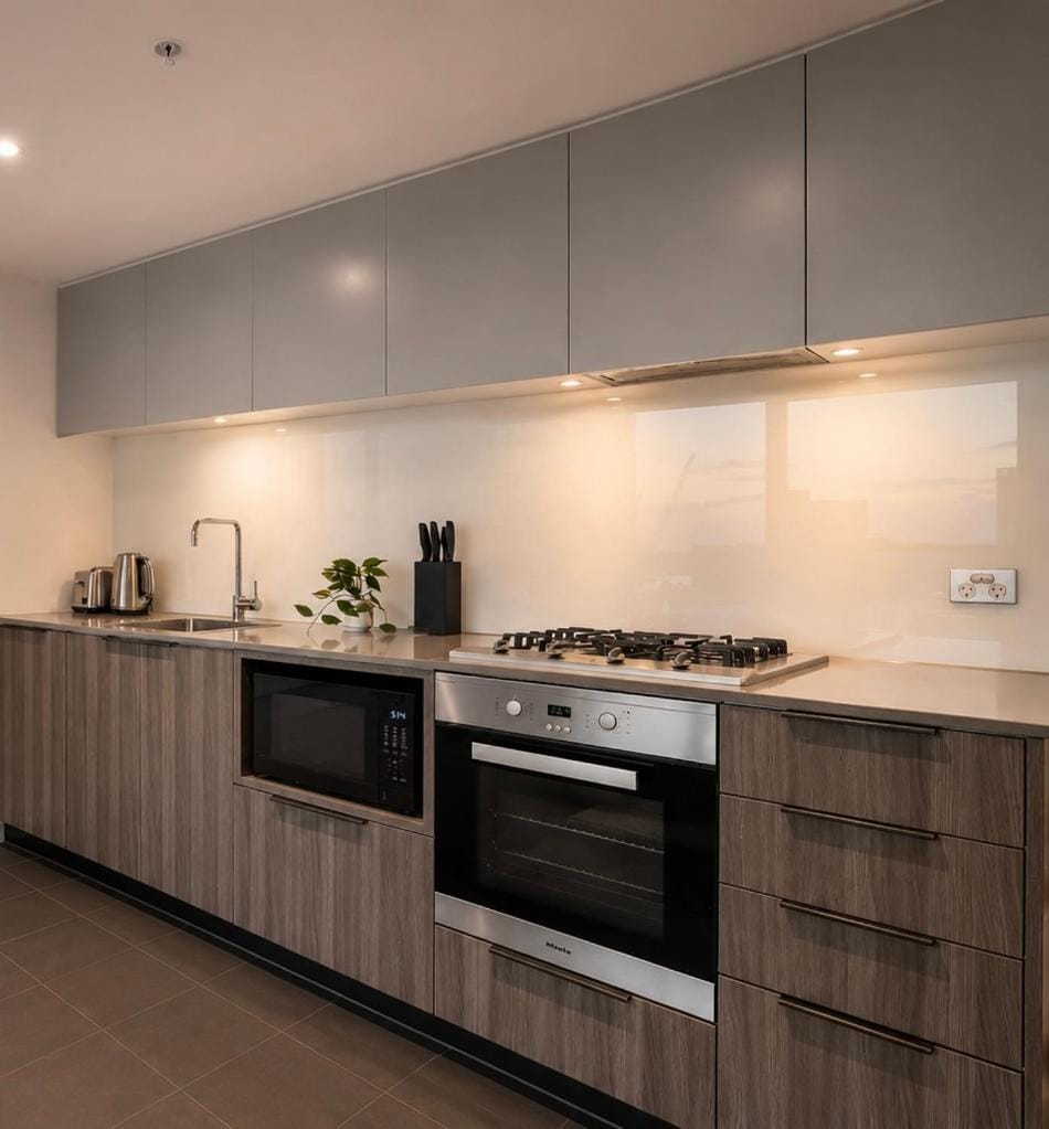 Docklands Panorama Harbour Views - Pool Gym & Parking Apartment in Melbourne