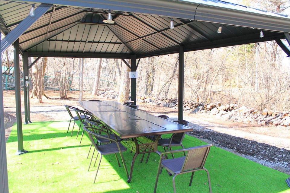 Property building, BBQ facilities