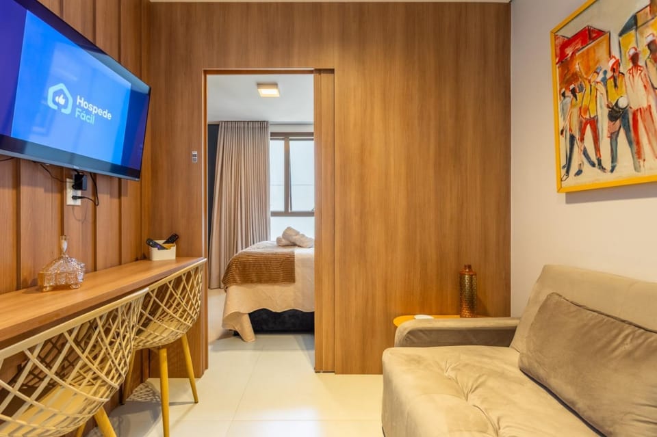 Premium Lago Torre 2 Apt 316 - Studio Neruda Centro de Atividade do Lago Norte - Com garagem - By Hospede Fácil Apartment in State of Goiás