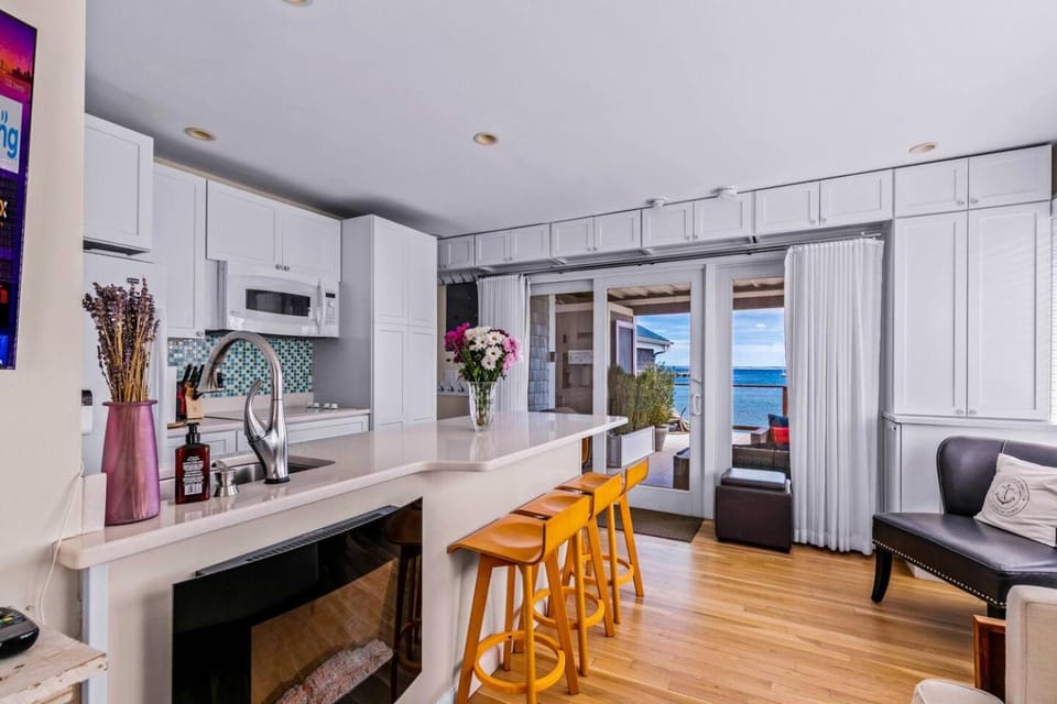 Stunning West End Waterfront Views w/ Parking Apartment in Provincetown