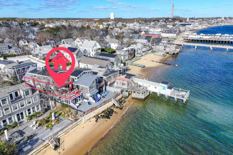 Stunning West End Waterfront Views w/ Parking Apartment in Provincetown