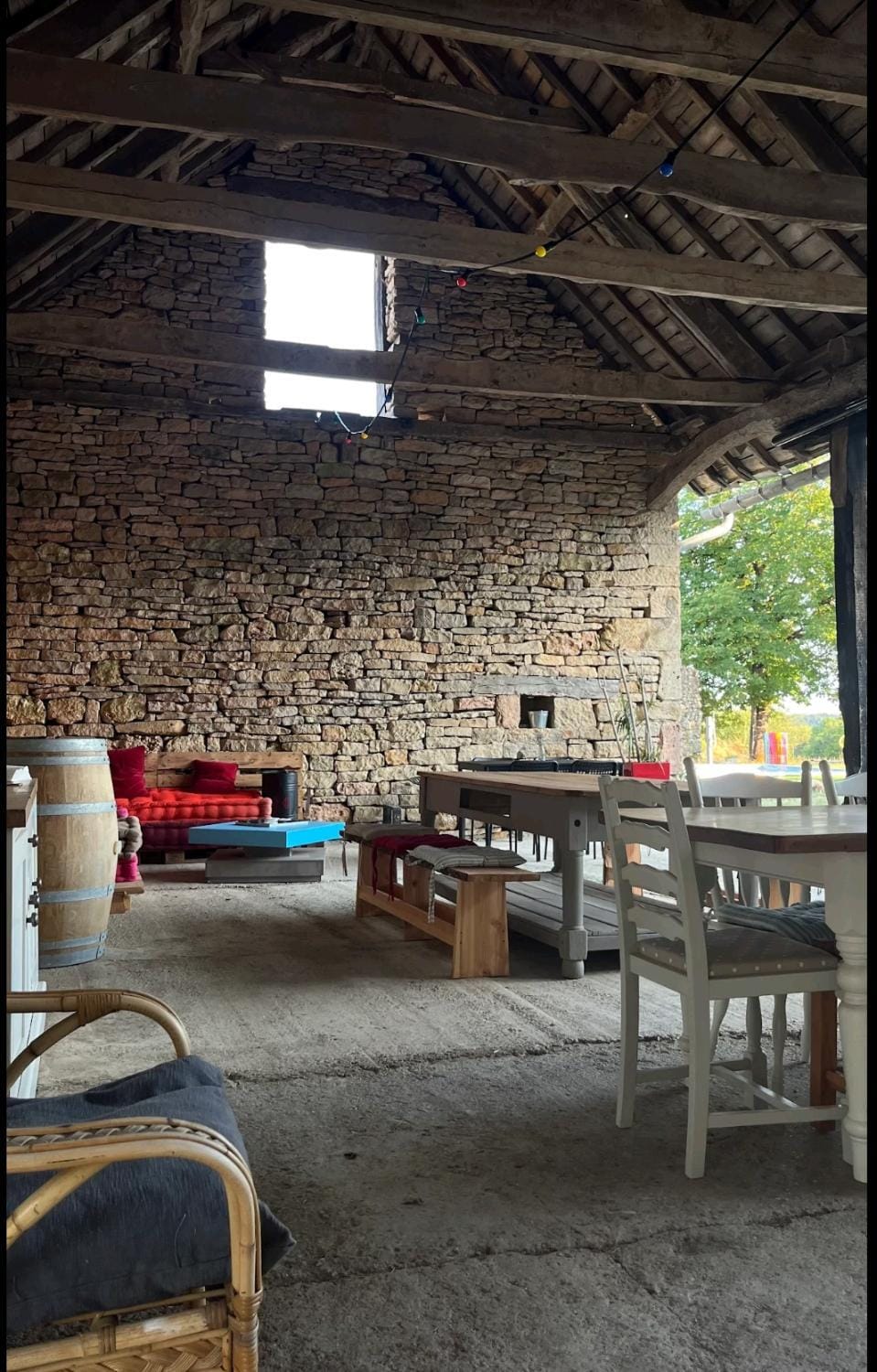 Patio, Dining area