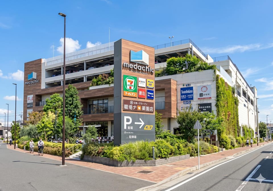 Shopping Area, Location
