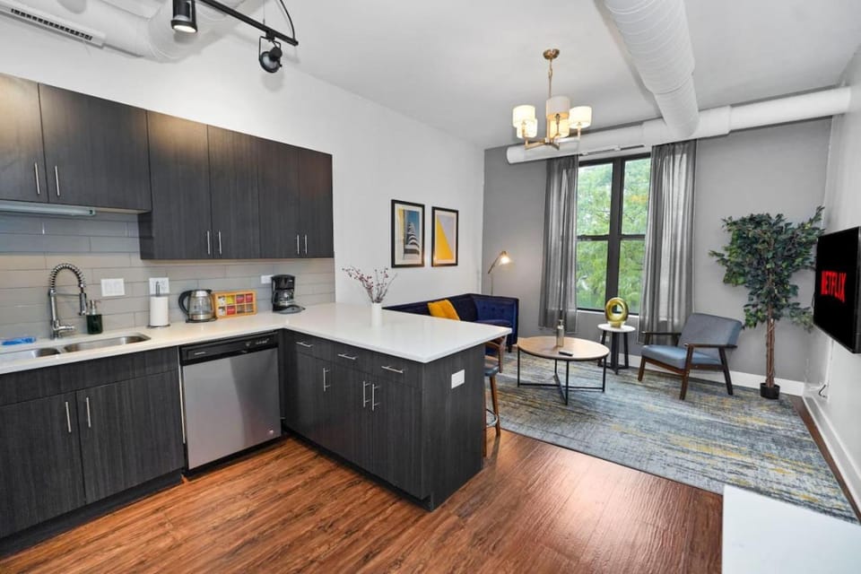 Cozy Chicago Smoke Ok 3BR Suite Near McCormick Apartment in South Loop
