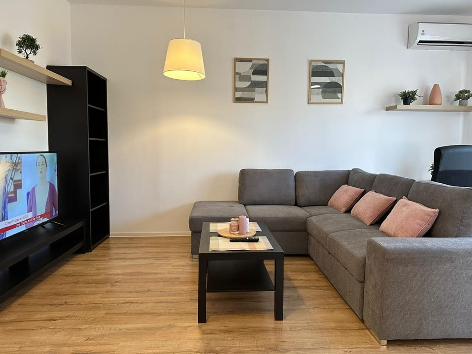 TV and multimedia, Living room, Seating area, Evening entertainment, air conditioner