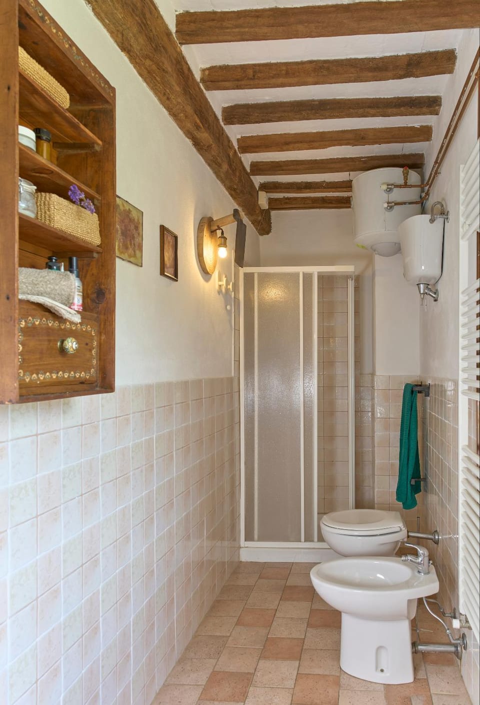 Shower, Toilet, Bathroom, bidet, towels