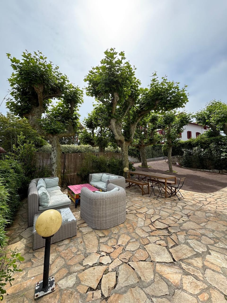 Patio, BBQ facilities, Dining area