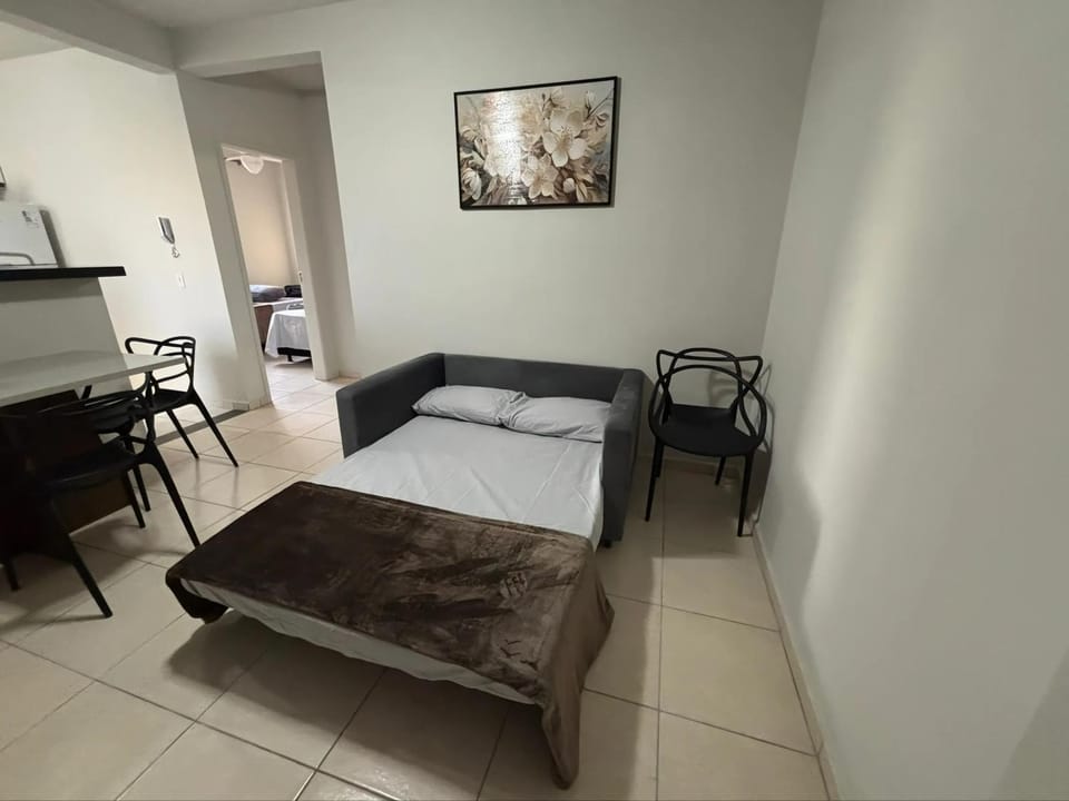 Bed, Living room