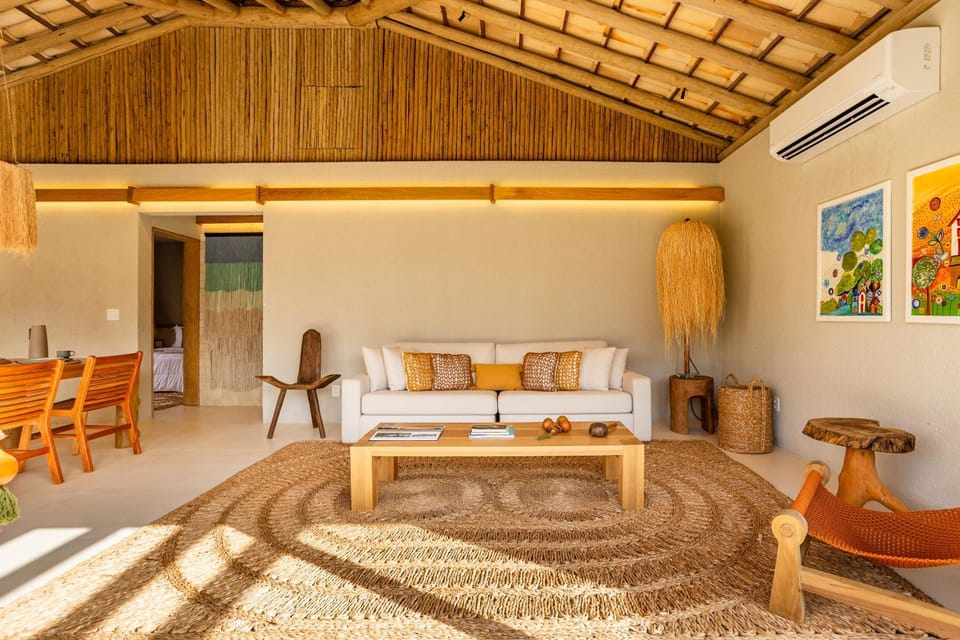 Living room, air conditioner