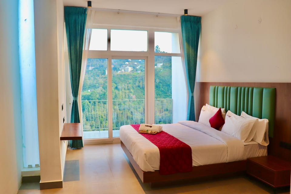 Bed, View (from property/room), Photo of the whole room, Bedroom, Mountain view, wardrobe