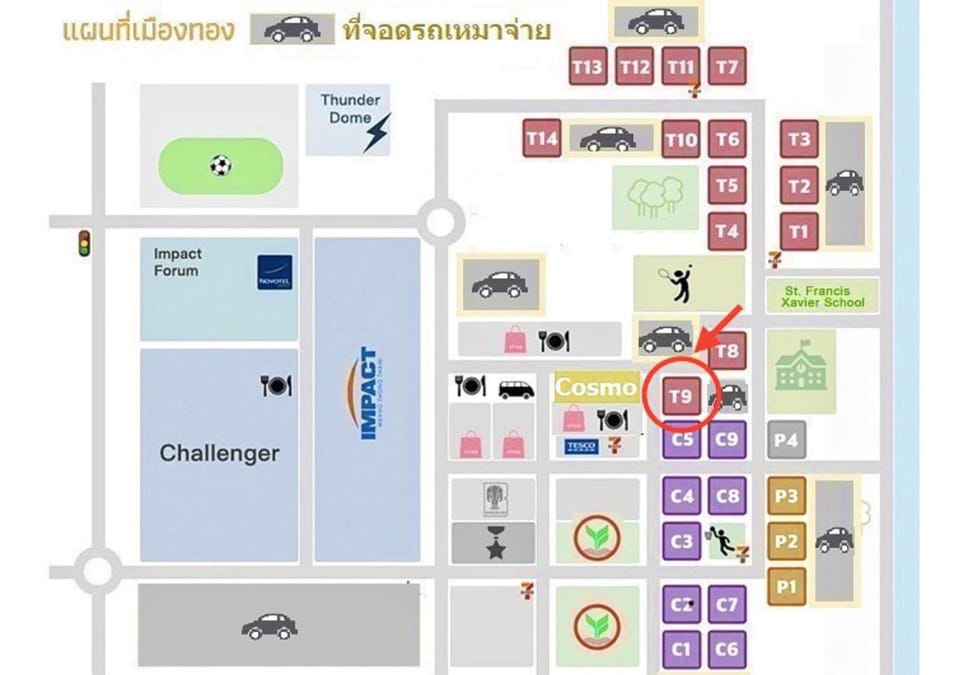 Hi Impact Muangthong T9 Apartment in Bangkok