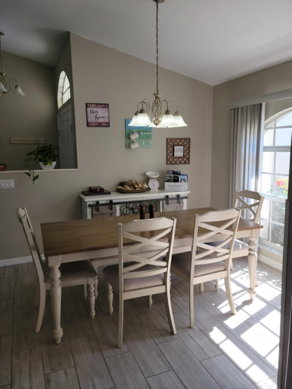 Dining area