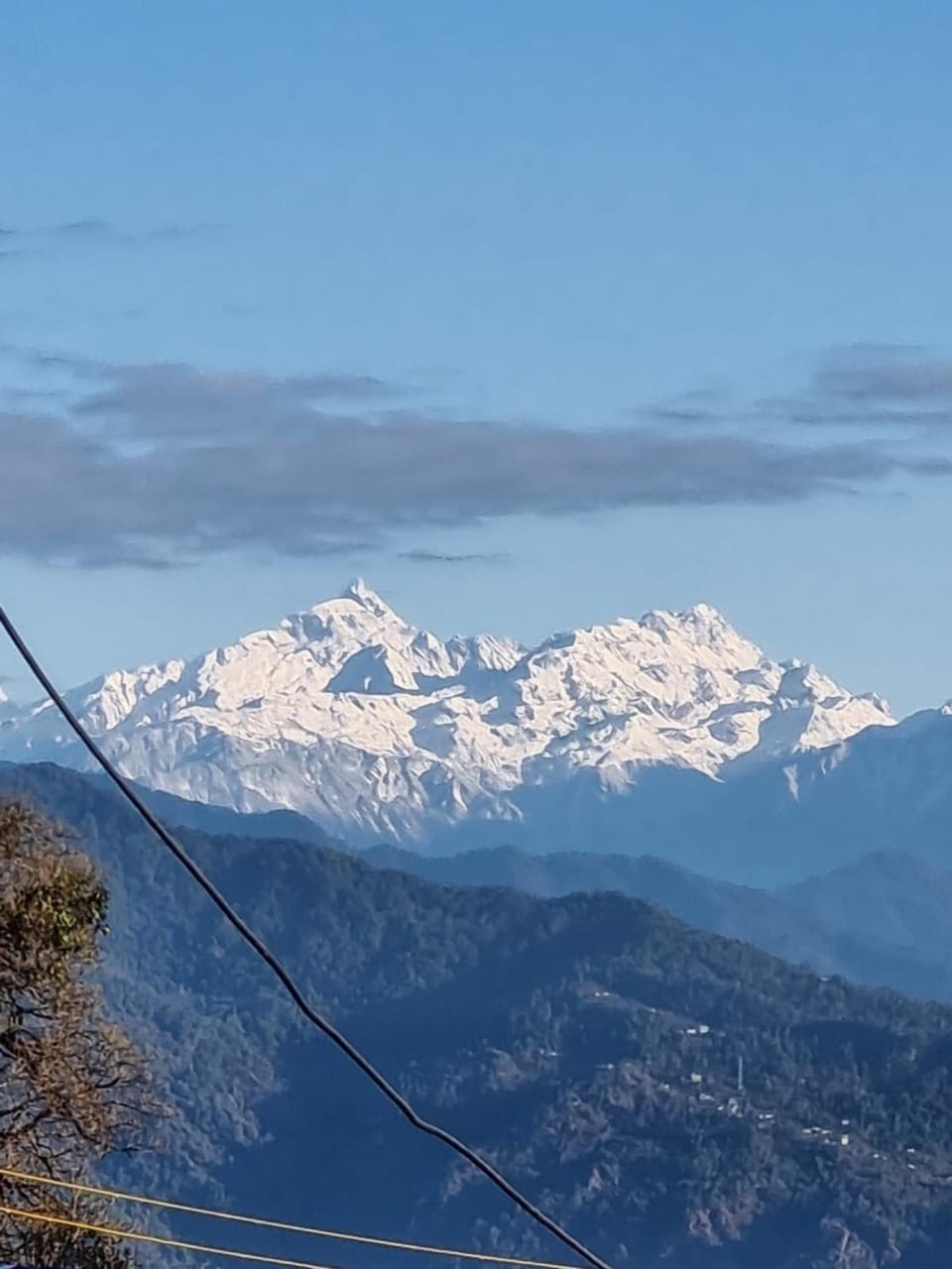 Day, Winter, Mountain view