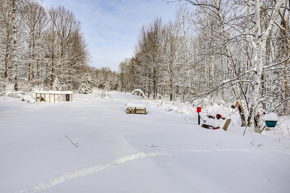 4 Mi to Ski Brule: Cozy Cabin w/ Screened-In Porch Cabin in Wisconsin