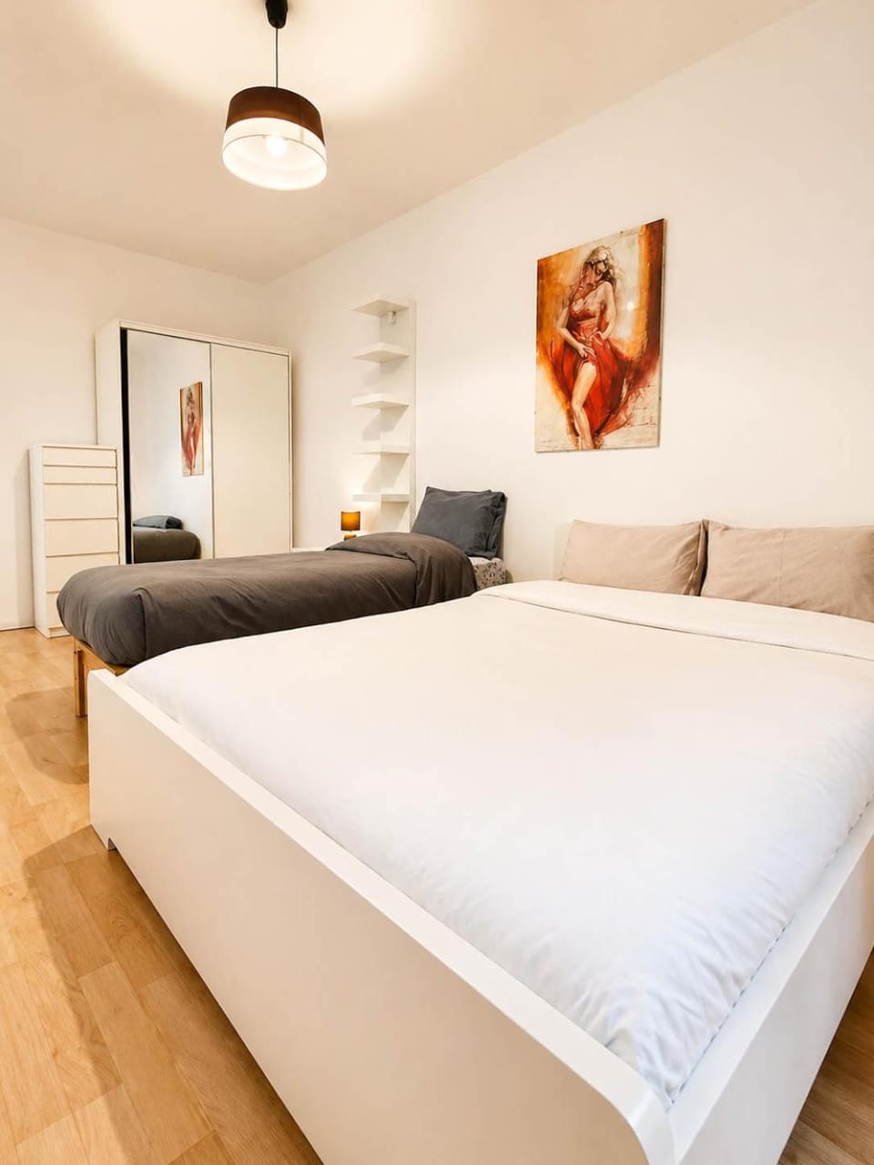 Bed, Bedroom