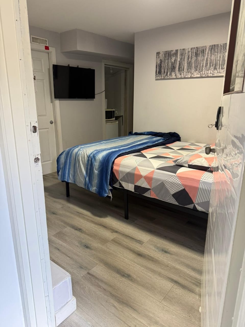 Bed, TV and multimedia, Photo of the whole room
