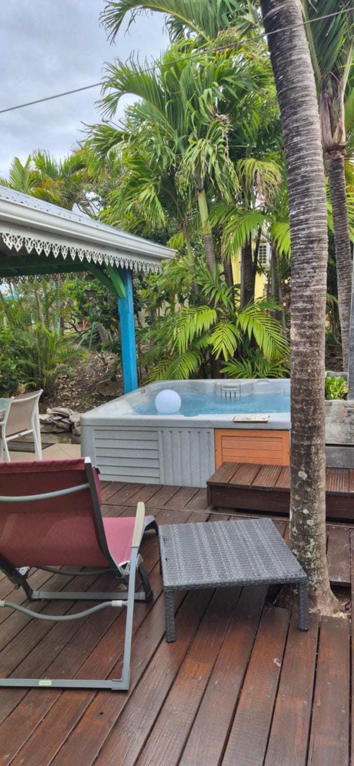 Patio, sunbed
