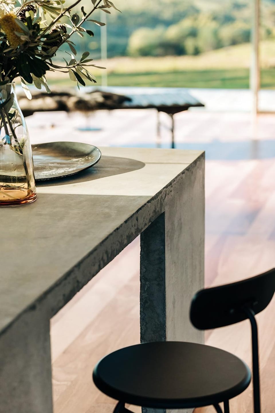 Triptych - The Glass House House in Tasmania