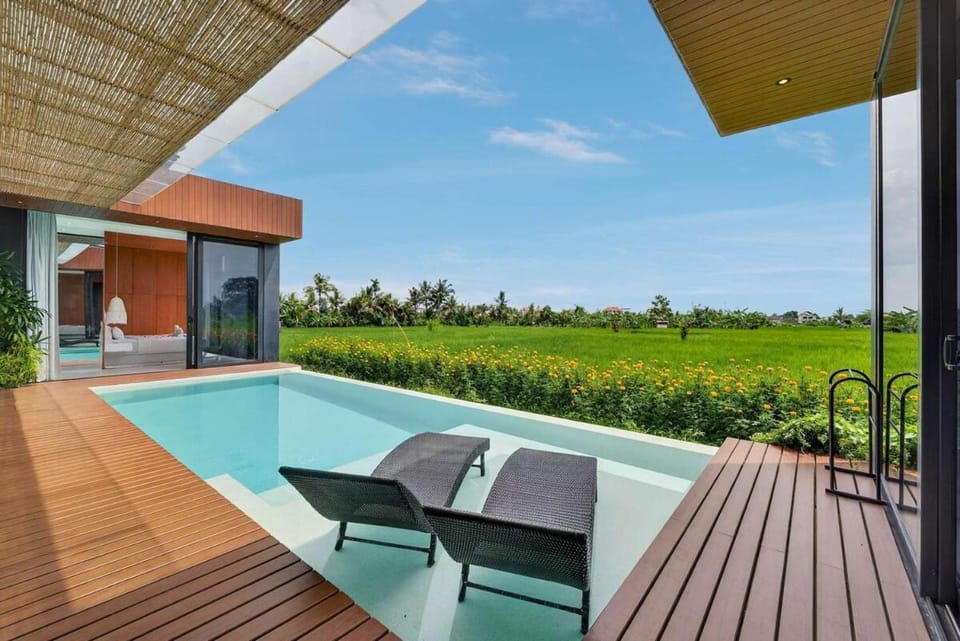 Celia Villa 3BR With Pool & Rice Field View Ubud Villa in Abiansemal
