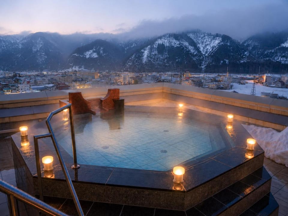 Property building, Hot Spring Bath, Open Air Bath