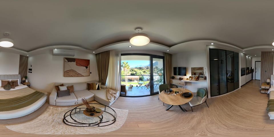 Bed, Living room, Bedroom