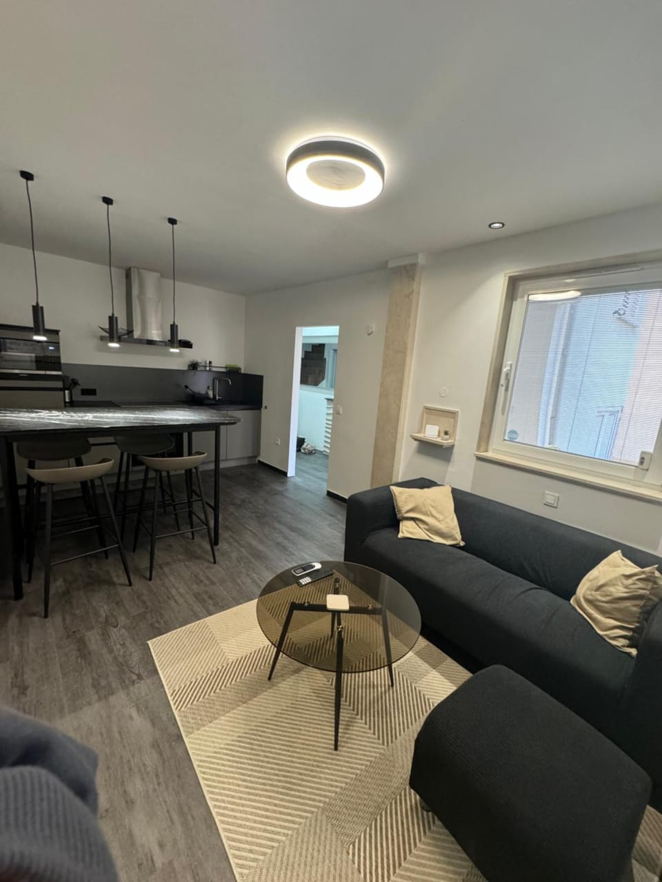 Living room, Dining area, kitchen, kitchen