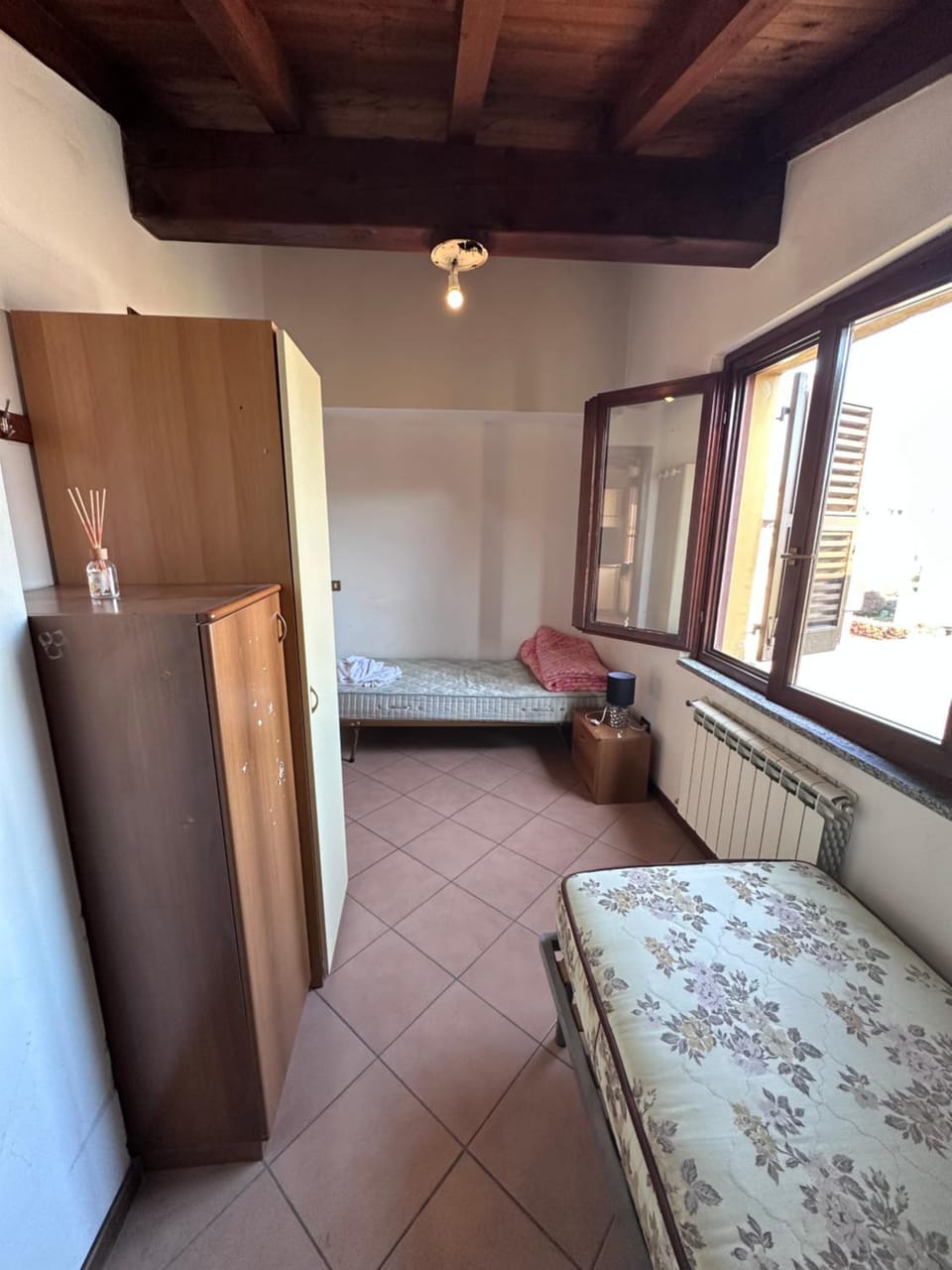 Bed, Photo of the whole room, Bedroom, wardrobe