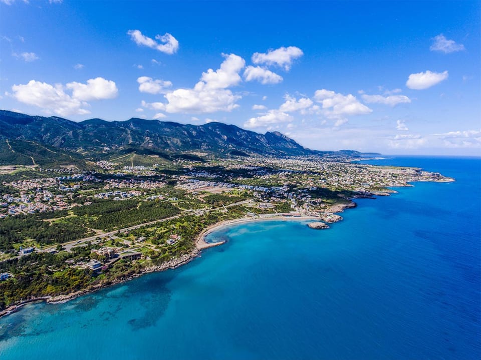Natural landscape, Bird's eye view, Beach, Mountain view, Sea view