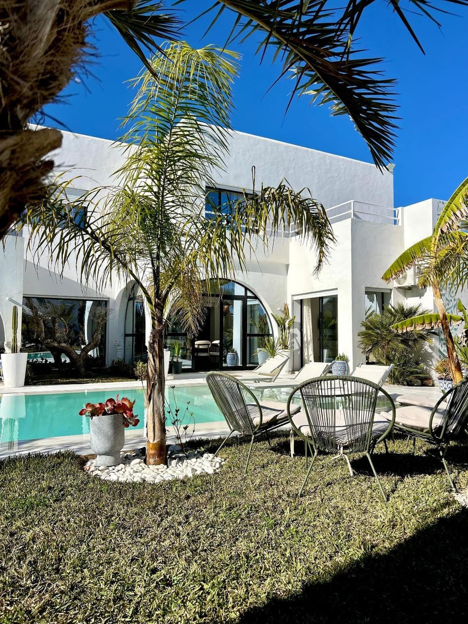 Villa Lumina A Luminous Private Retreat with Pool Fireplace in Hammamet Villa in Sousse Governorate, Tunisia