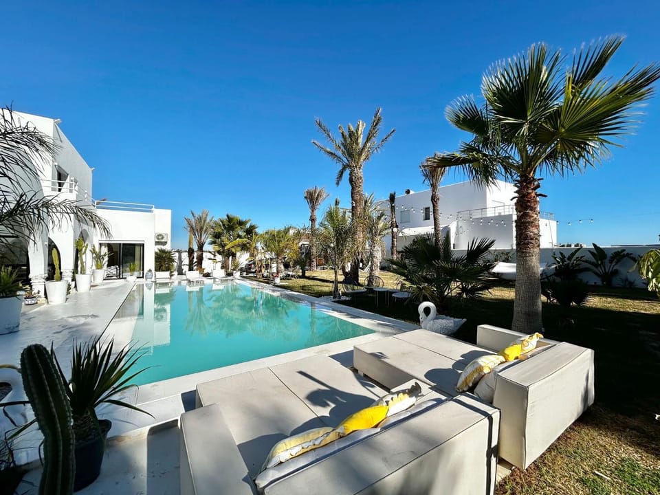 Villa Lumina A Luminous Private Retreat with Pool Fireplace in Hammamet Villa in Sousse Governorate, Tunisia