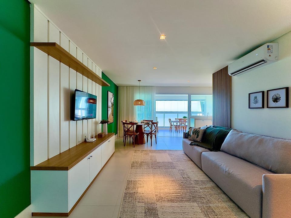 Living room, air conditioner