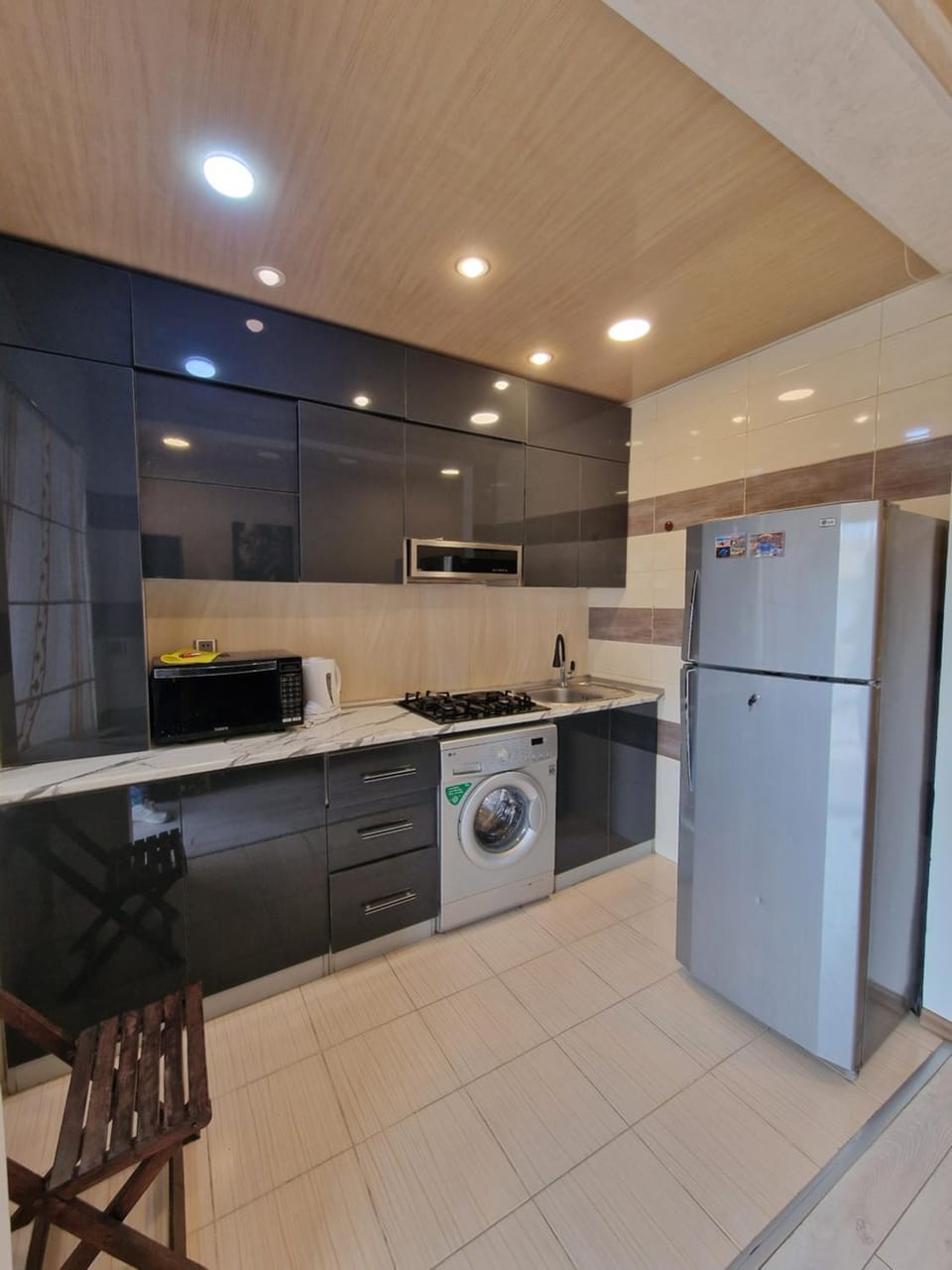 Kitchen or kitchenette, dishwasher, minibar, oven, pet friendly, stove, toaster, washing machine, dryer