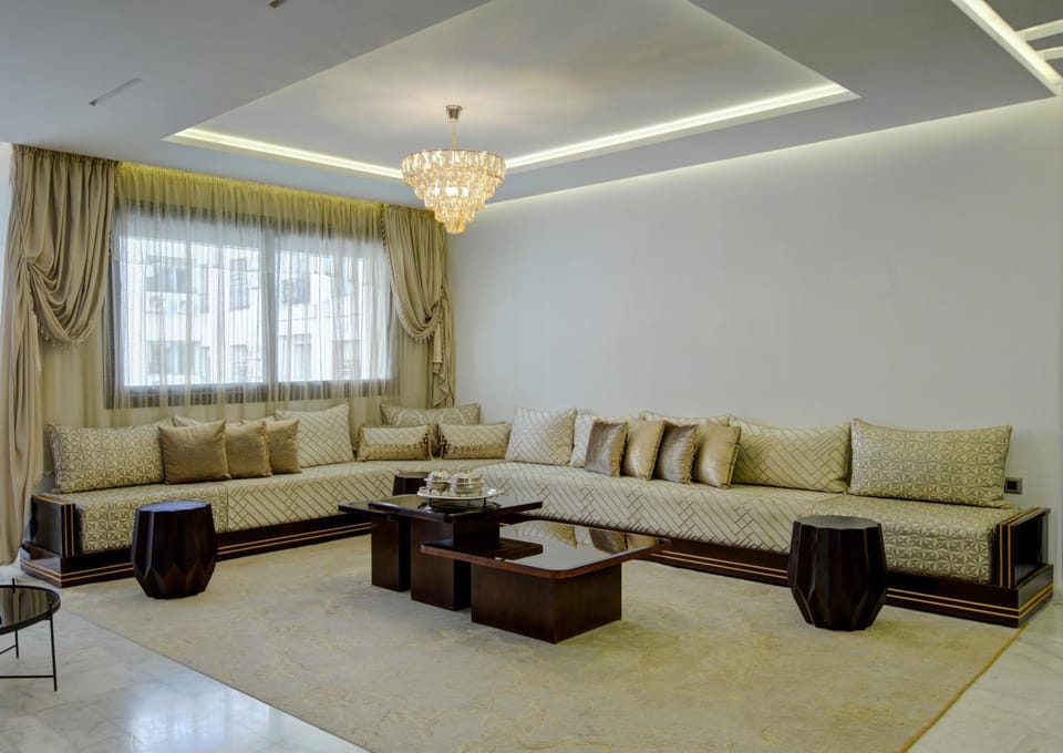 Apartment Fes Prestigious Champs de Course Area Terrace Parking 3 Bedrooms - Cam Apartment in Fes