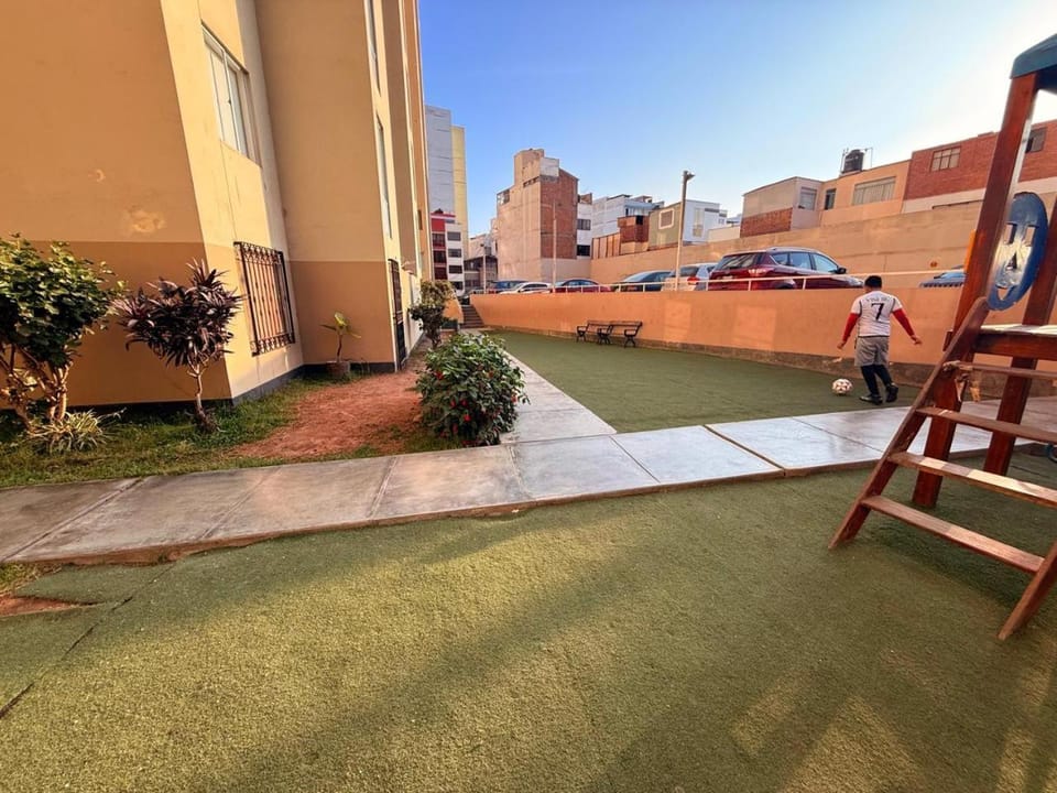 Property building, Garden