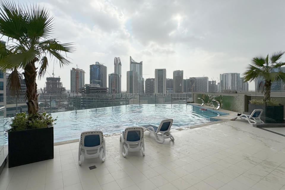 Elite Downtown Studio with Balcony & Pool Apartment in Dubai
