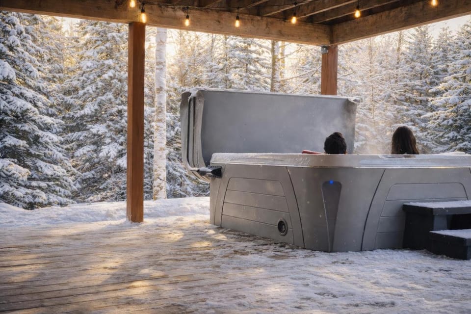 4-BR Villa on the Lake with hot tub near Tremblant House in Ontario